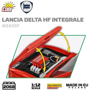 COBI Lancia Delta HF Intg. brick model car - COBI 24357 - 2068 bricks