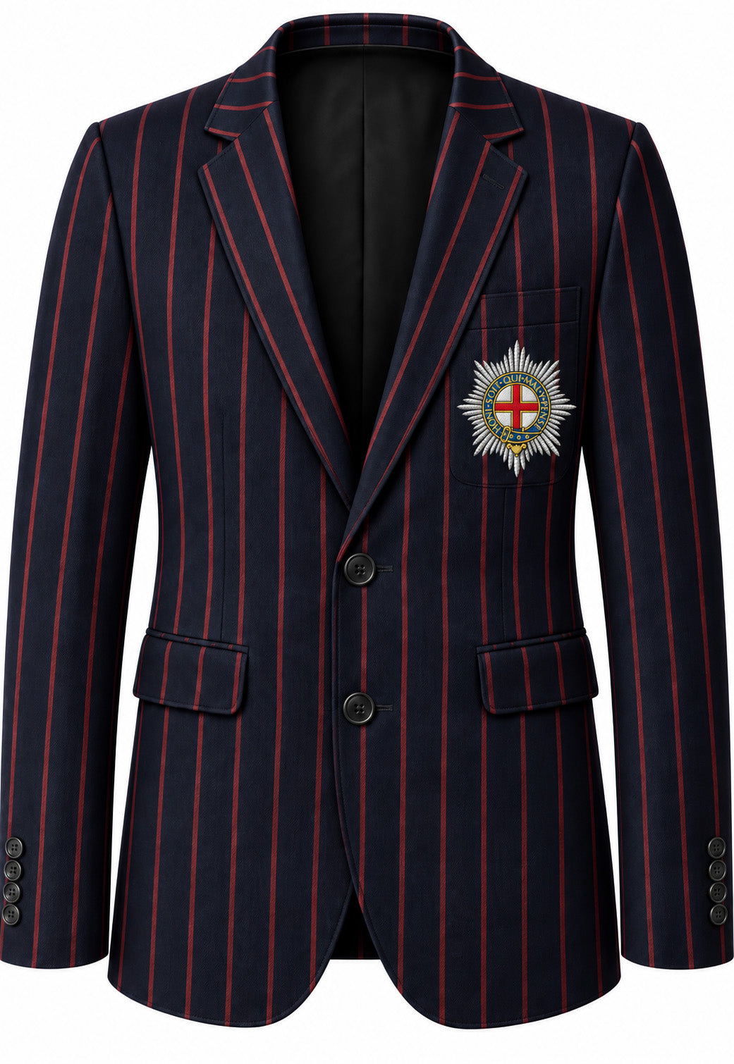 Coldstream Guards BRB Pin Striped Regimental Blazer