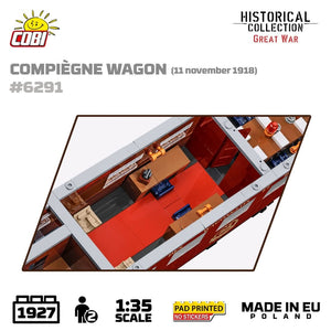 Compiegne wagon brick model 1918