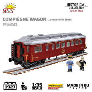 Compiegne wagon brick model 1918