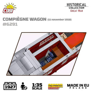 Compiegne wagon brick model 1918