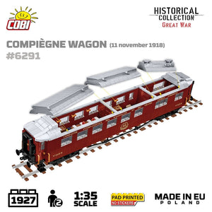 Compiegne wagon brick model 1918