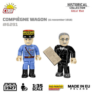 Compiegne wagon brick model 1918