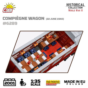 Compiegne wagon brick model 1940 