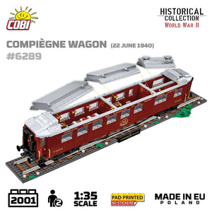 Compiegne wagon brick model 1940 