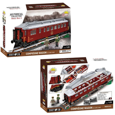 Compiegne wagon brick model 1940 