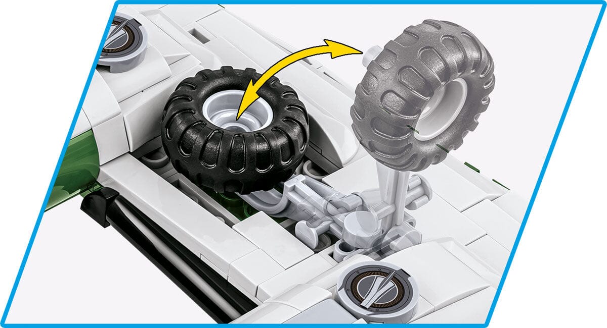 Consolidated B-24 D Liberator brick plane model - COBI 5739 - 1445 bricks