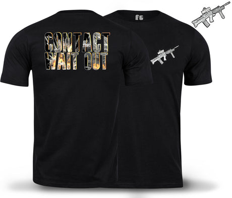 Contact Wait Out Double Print T-Shirt