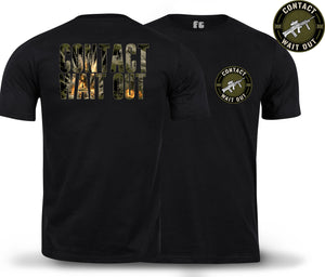 Contact Wait Out Double Print T-Shirt
