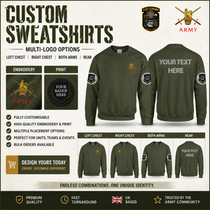 British Army Units Heavy Blend Sweatshirt