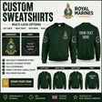 Royal Marines Units Heavy Blend Sweatshirt