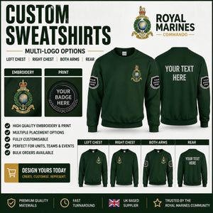 Royal Marines Units Heavy Blend Sweatshirt