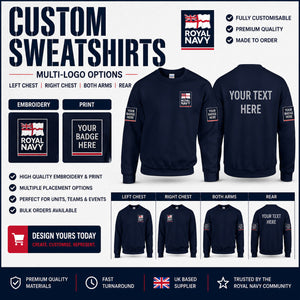 Royal Navy Units Heavy Blend Sweatshirt