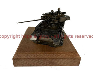 Scimitar FV107 Vehicle Cold Cast Bronze Military Statue
