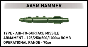 Dassault Rafale C brick plane model 