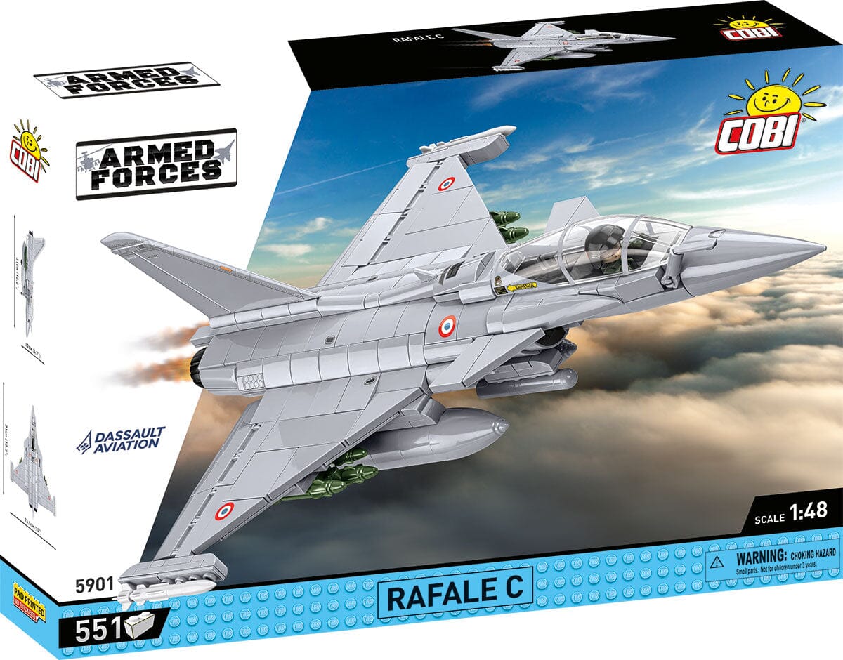 Dassault Rafale C brick plane model 