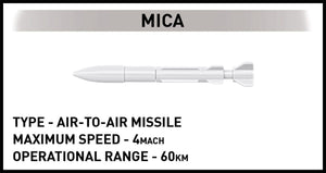 Dassault Rafale C brick plane model 