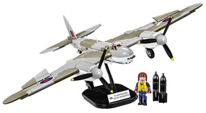 De Havilland DH-98 Mosquito brick plane model - COBI 5735 - 710 bricks