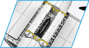 De Havilland DH-98 Mosquito brick plane model - COBI 5735 - 710 bricks
