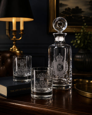 Mini Decanter and 2 Shot Glass Set