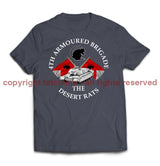 Desert Rats 4th Armoured Brigade Printed T-Shirt