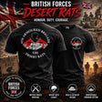 Desert Rats 4th Armoured Double Print T-Shirt