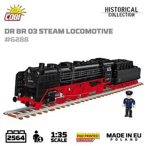 DR BR 03  Steam Locomotive brick model 
