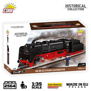 DR BR 03  Steam Locomotive brick model 