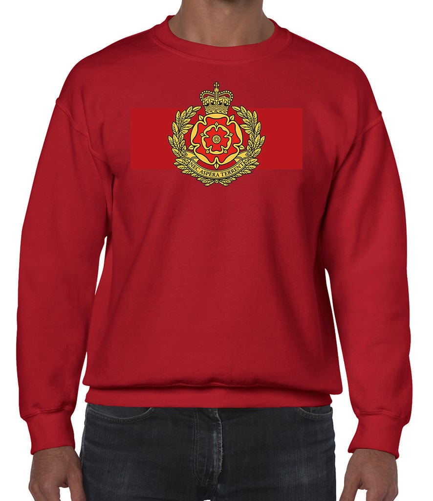 Duke Of Lancaster's Regiment Front Printed Sweater