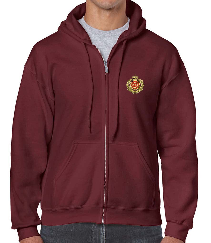 Duke of Lancaster's Regiment Unisex Full Zip Hoodie