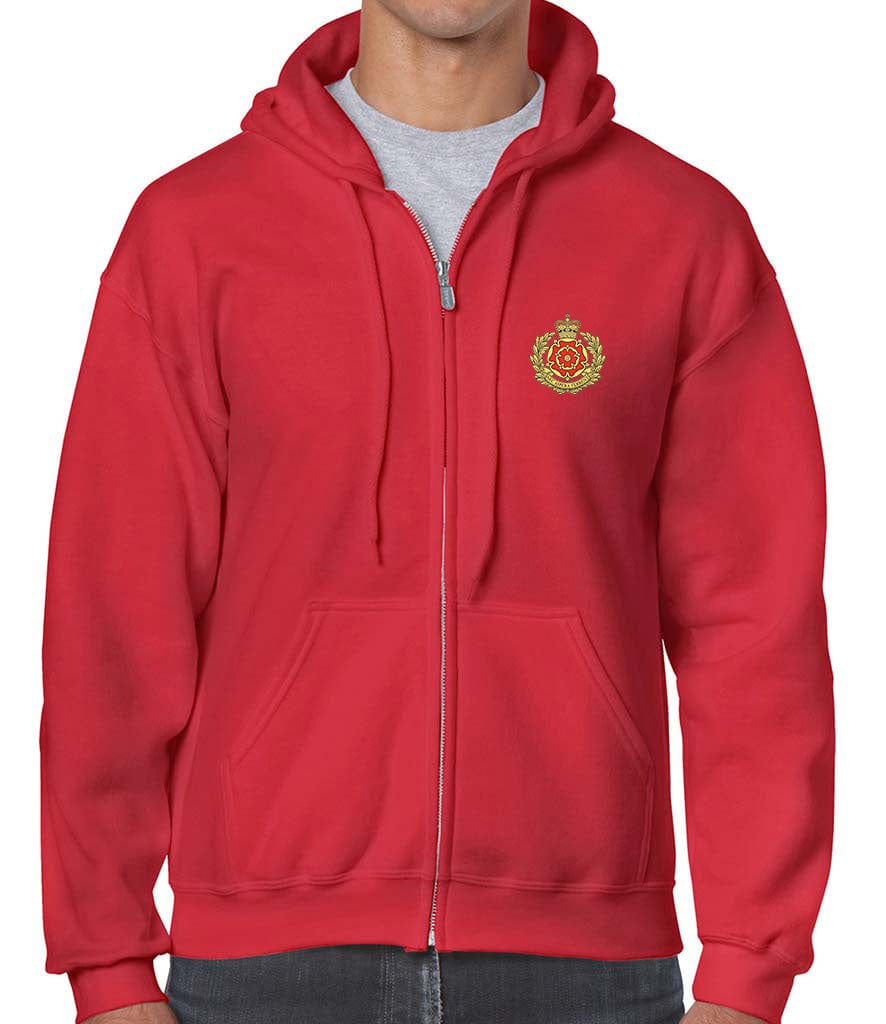 Duke of Lancaster's Regiment Unisex Full Zip Hoodie