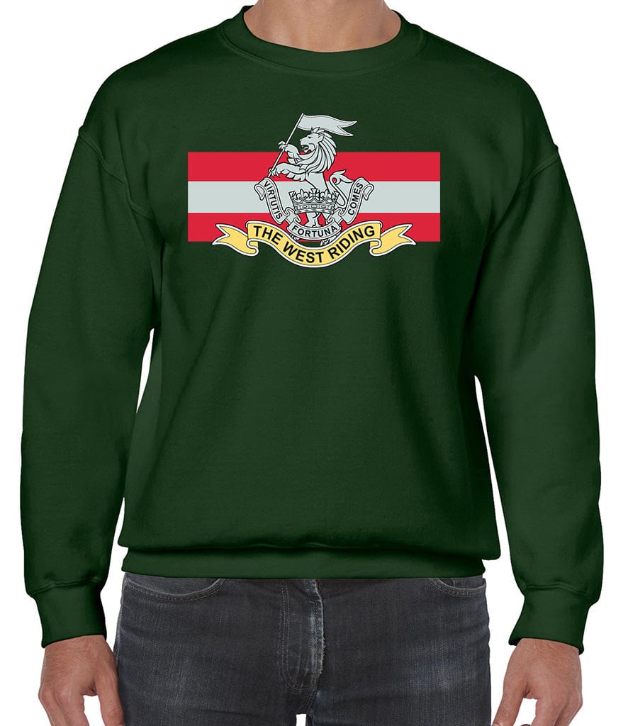 Duke Of Wellington's Regiment Front Printed Sweater