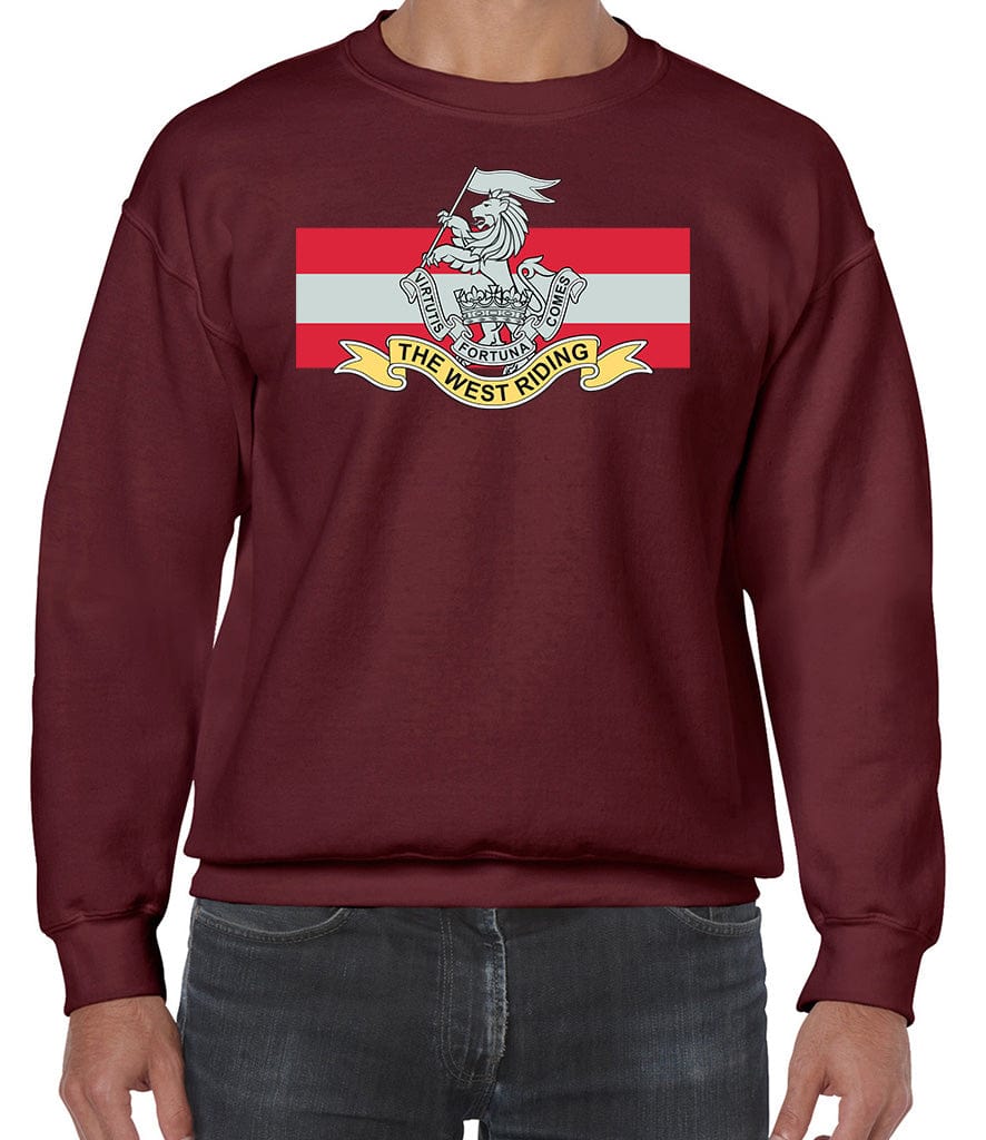 Duke Of Wellington's Regiment Front Printed Sweater