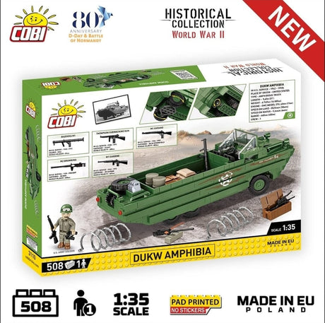 DUKW Amphibia- COBI 3110 - 508 brick amphibious car