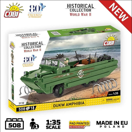 DUKW Amphibia- COBI 3110 - 508 brick amphibious car
