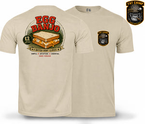 Egg Banjo Army Classic Double Print T-Shirt
