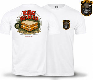 Egg Banjo Army Classic Double Print T-Shirt