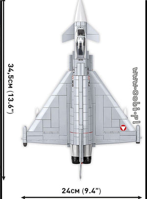 Eurofighter Typhoon (Austria) brick plane model 