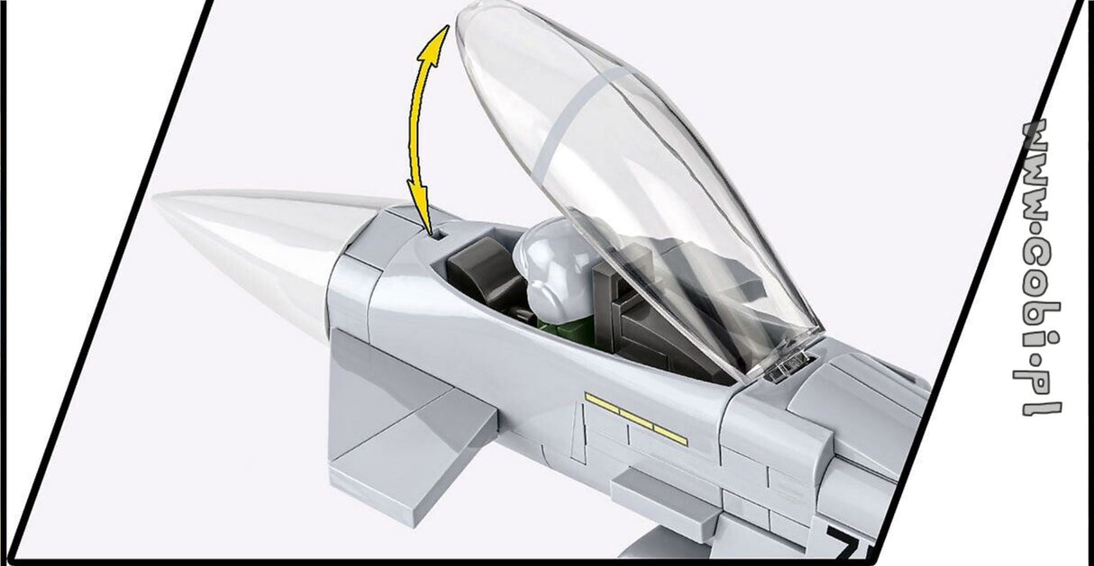 Eurofighter Typhoon (Austria) brick plane model 