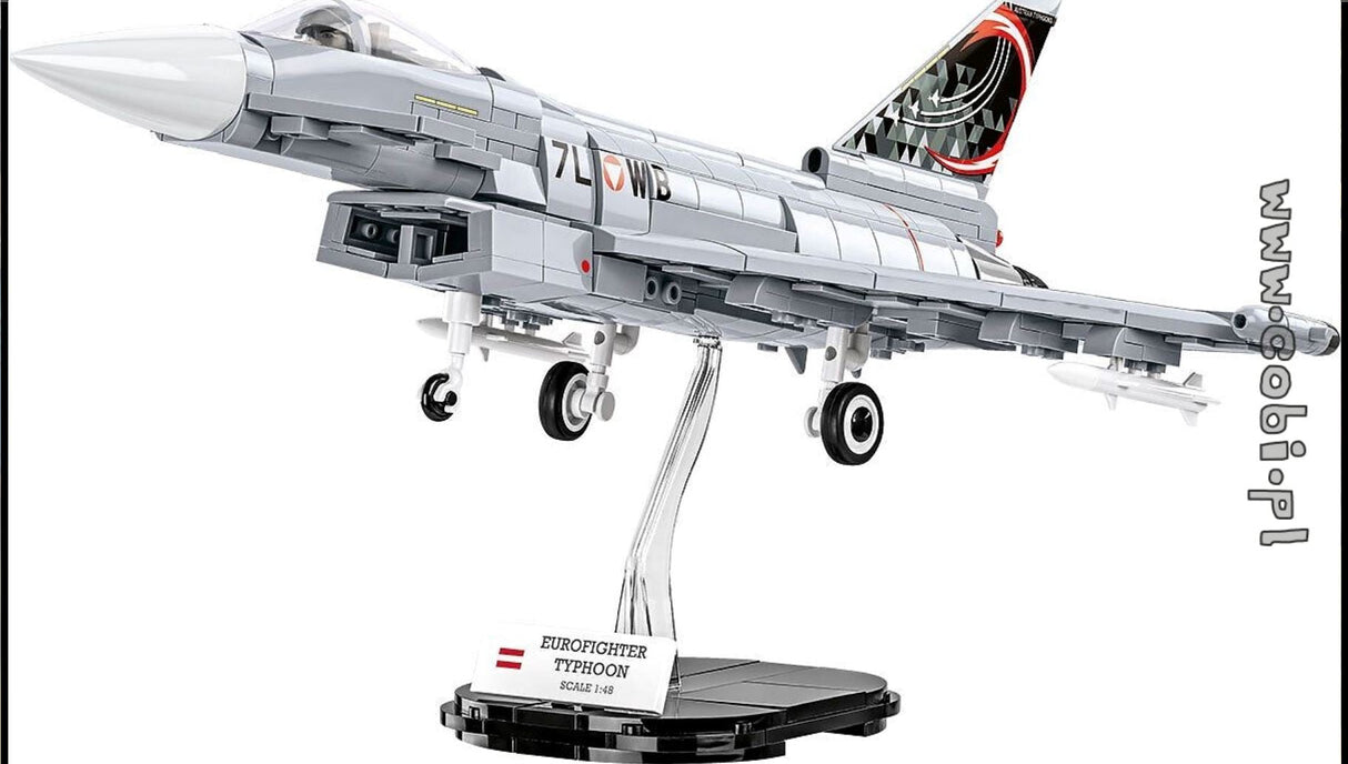 Eurofighter Typhoon (Austria) brick plane model 