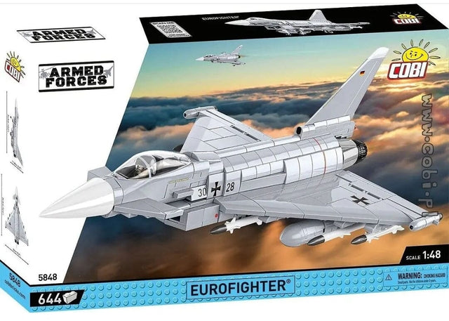 Eurofighter Typhoon (Germany) brick plane model - COBI 5848 - 644 bricks