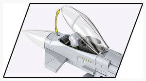 Eurofighter Typhoon (Germany) brick plane model - COBI 5848 - 644 bricks