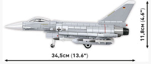 Eurofighter Typhoon (Germany) brick plane model - COBI 5848 - 644 bricks