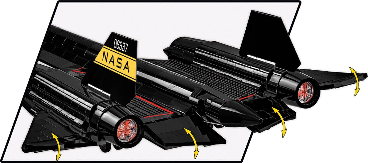 Executive Edition Lockheed SR-71 Blackbird brick aircraft model