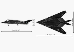 F-117 Nighthawk brick aircraft model - COBI 5903 - 798 bricks