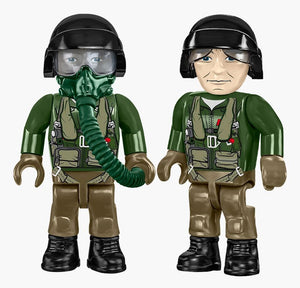 F-117 Nighthawk brick aircraft model - COBI 5903 - 798 bricks