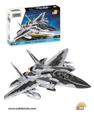 F-15EX Eagle II plane brick model - COBI 5900- 739 bricks