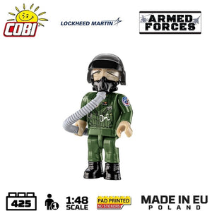 F-16 AM Fighting Falcon plane brick model 