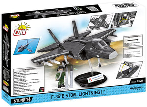 F-35B STOVL Lightning II brick plane model