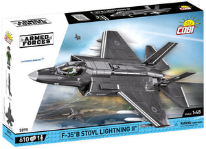 F-35B STOVL Lightning II brick plane model